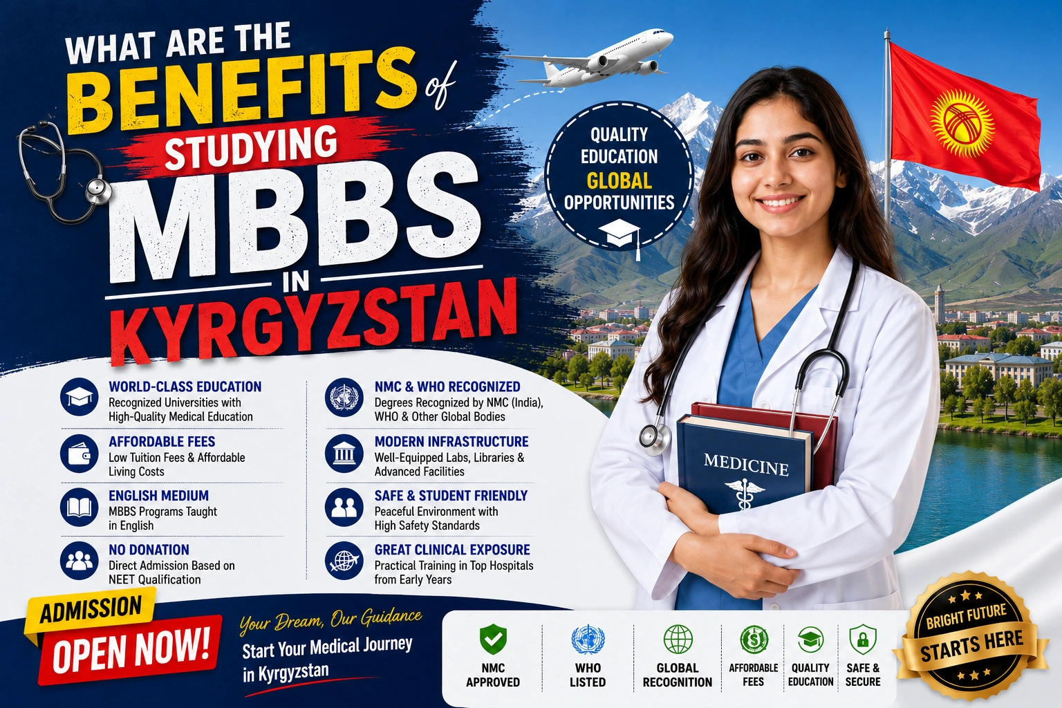 What Are the Benefits of Studying MBBS in Kyrgyzstan